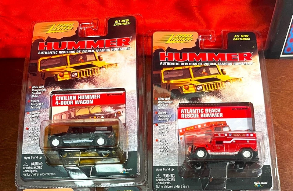 👀🔥🔥 ~ Johnny Lightning, White Lightning, Hummer, Lot of 4 As Shown - Image 3 of 3