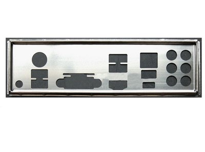 For MSI B450 TOMAHAWK MAX Shield I/O IO Rear Baffle Backplate Motherboard