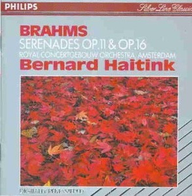 Bernard Haitink - Brahms: Serenades, Opp.11 & 16 - Bernard Haitink CD GNVG The