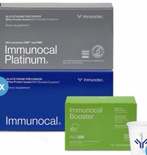 Immunotec Immunocal Platinum  Booster, Glutathione, Citrus Berry, 13.2 oz