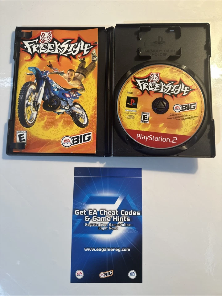 Freekstyle (Sony PlayStation 2, PS2, 2002) Greatest Hits - CIB Complete - Tested - Image 3 of 3