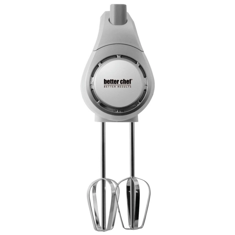 Better Chef 5-Speed 150W Hand Mixer with Silver Accents and Storage Clip - Image 4 of 4