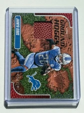 2024 Panini Absolute - Ground Hoggs Materials Jahmyr Gibbs /250 (MEM) Lions
