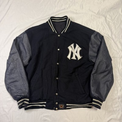 k*9様 JH Design ニューヨーク・ヤンキース　バーシティジャケット　ス JH DESIGN NEW YORK YANKEES VARSITY JACKET LEATHER WOOL REVERSIBLE