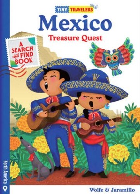 Tiny Travelers Mexico Treasure Quest - Board book - VERY GOOD