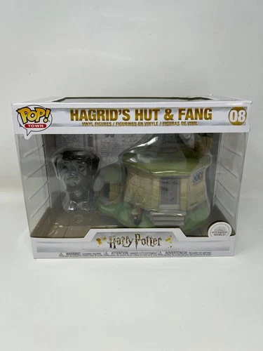 Funko POP! Harry Potter Hagrid's Hut with Fang #8 Vinyl Figure DAMAGED BOX