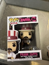 Funko Pop! Exclusiva Figura Vinilo Frank Zappa #264 Hot Topic Exclusiva Nueva Rara
