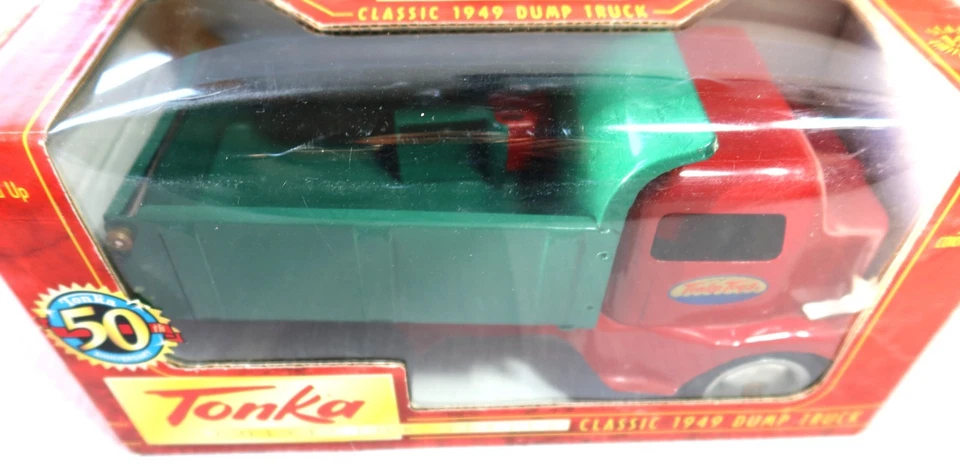 Tonka Collector Series 50th Annivesary 1949 Dump Truck + Enclosed Mini Toy Truck - Image 4 of 4