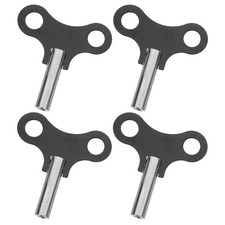 4Pcs Sturdy Metal Clock Winding Key Replacement Professional Tool