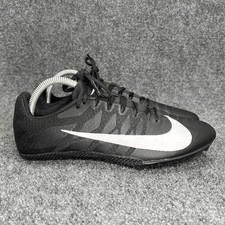 Nike Zoom Rival S 9 Zapatos de Pista Hombres 8 Negros Sprint Sprint Velocidad Correr Spike