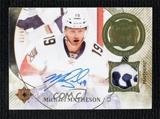 2016-17 Ultimate Collection Tier 1 31/65 Michael Matheson #SMP-MI Auto k4s