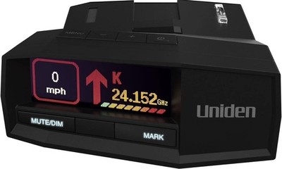 Uniden R8w Extreme Long Range GPS Radar Detector MRCD/CT Camera Alert Intl Ship