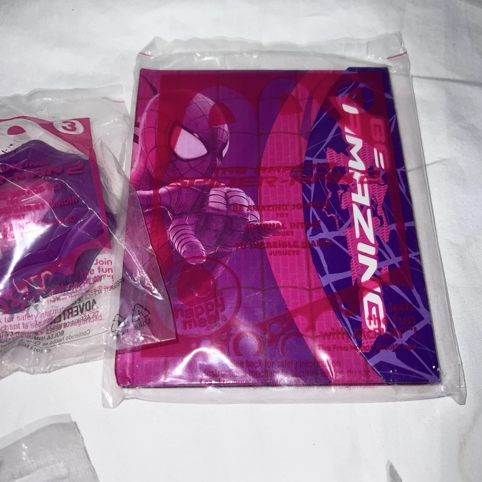 McDonalds Happy Meal toys - The Amazing Spider-Man 2 #2,3,4,6,7 Bundle Of 5 BB8 - Image 4 of 4