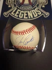 JOE CARTER AUTOGRAPHED SIGNED BASEBALL TORONTO BLUE JAYS 93 WS HR SWEETSPOT