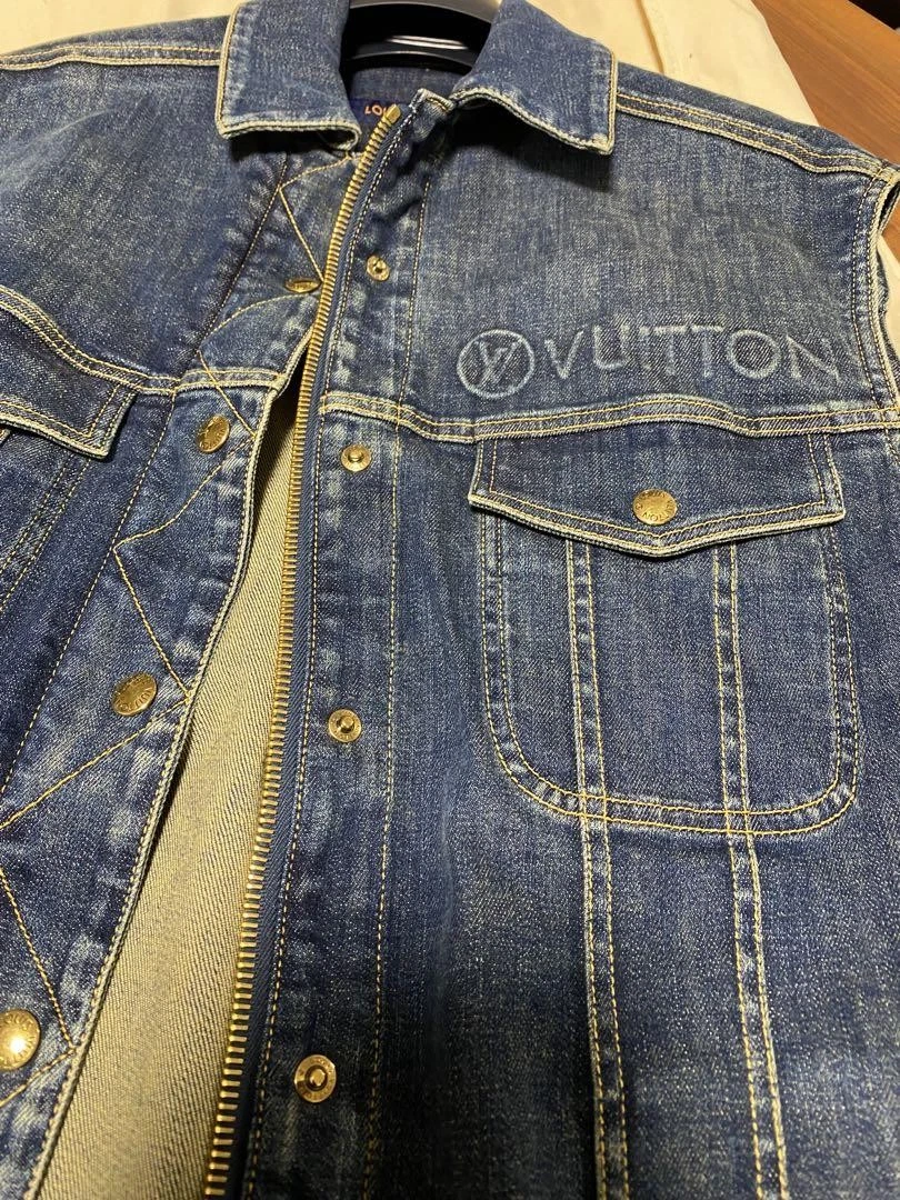 LOUIS VUITTON（LV） Gilet Louis Vuitton indaco denim