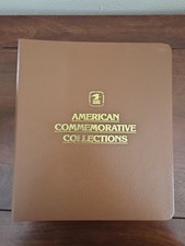 American Commemorative Collection Binder with 28 Panels, 1972-1978