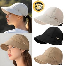 Women Sun Hat UV Protection Hiking Fishing Hats Wide Brim Hat Adjustable UPF 50+