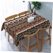 Tablecloth 54"x72" Outdoor Indoor 72" x 54" Rectangular Vintage Rustic