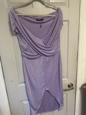 Bohoo Lavender Size 12 Dress 