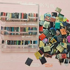 100pc 1:12 Scale Dollhouse Miniatures Accessories Victorian Books Set Unreadable