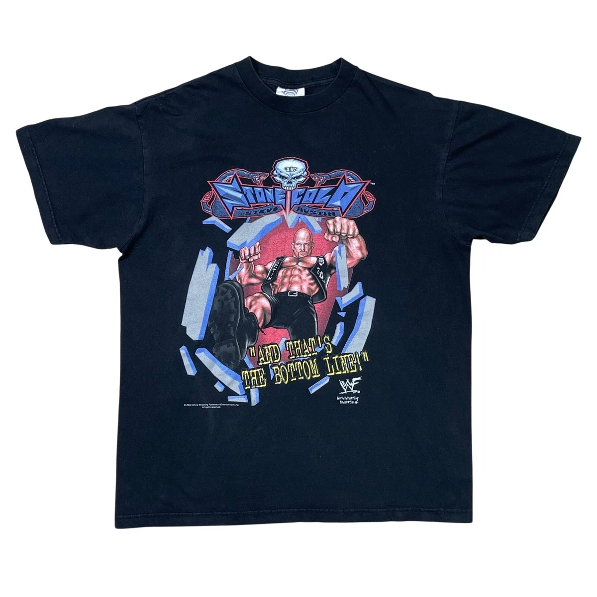 Wwf Shirt Stone Cold Steve Austin In Men's T-Shirts for sale - eBay