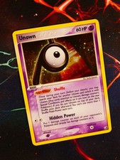 MP/HP Pokemon UNOWN [P] Card EX UNSEEN FORCES Set #P/28 Subset Holo Foil Rare#3 on eBay