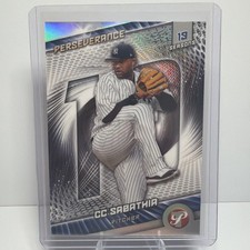 2025 Topps Pristine CC Sabathia Perseverance Yankees P-4