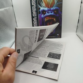 Primal Rage Video Game for Saw Saturn Complete Multilingual Ita Pal Mint