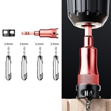 2835mm Countersink Drill Bit Set with Depth Stop for Precise Chamfer Milling