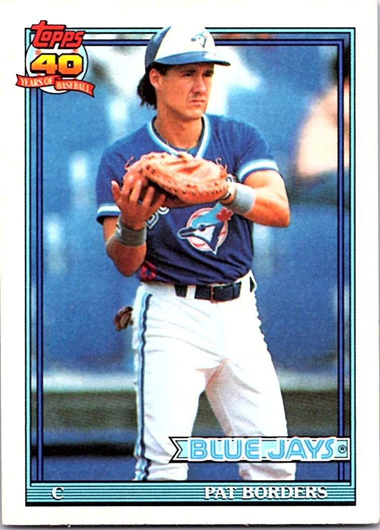 1991 Topps Pat Borders #49