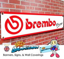 Brembo Racing Bremsen Banner für Garage, Werkstatt, Showroom etc.