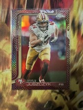 2025 Topps Chrome Football Kyle Juszczyk Leather Refractor San Francisco 49ers
