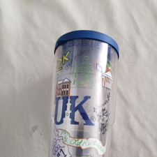 Tervis 24 Oz Tumbler Univ of Kentucky Wildcats Basketball Football SEC used