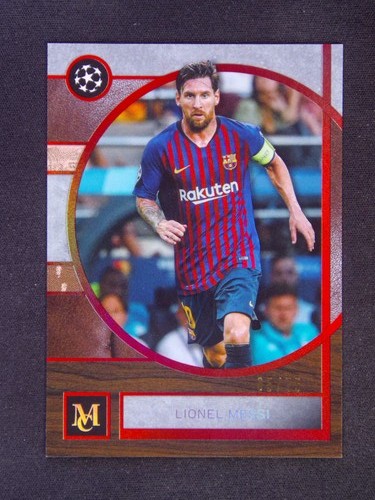 2026 Topps Museum UEFA Lionel Messi #10 Refractor /75