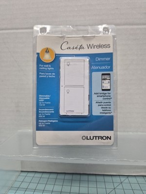 Lutron Caseta LED+ original smart dimmer PD-6WCL-WH-R brand new 