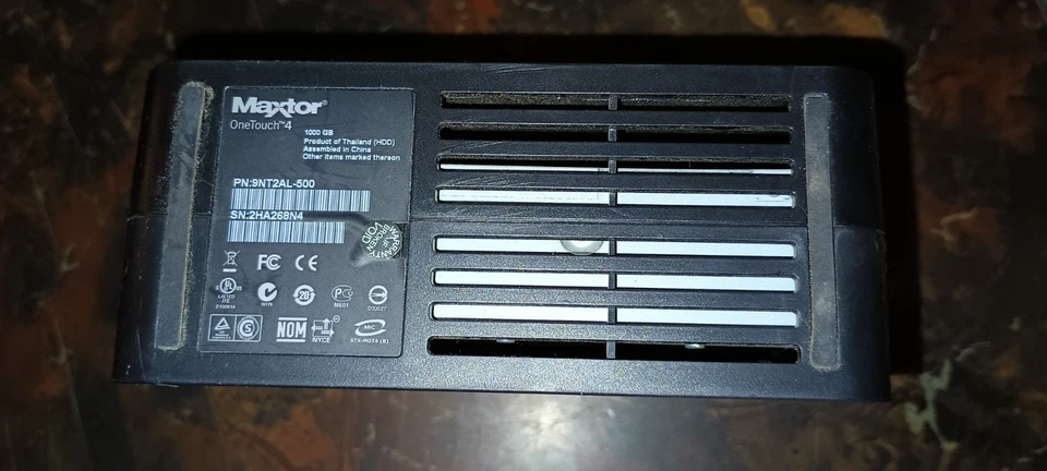 Maxtor One Touch 4 External Hard Drive, 1TB USB (1000GB) - Image 3 of 4