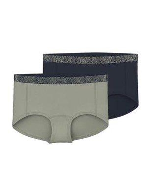 Mädchen Hipster 2er-Pack Nkfhipster 13208829 Seagrass Größe 13208829