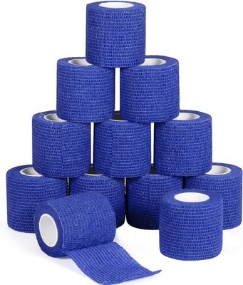2 x 5 Yards Self Adhesive Banda Wrap Elastic Banda Wrap Self Adherent