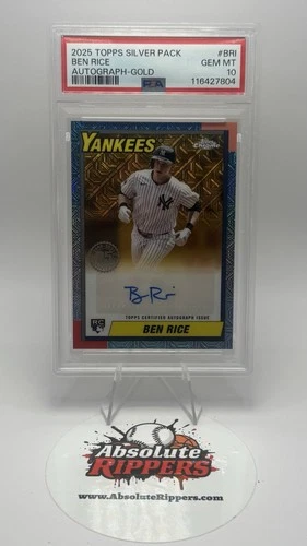 Ben Rice 2025 Topps Ben Rice Silver