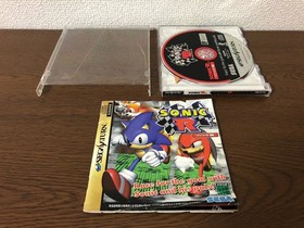 Sega Saturn Sonic R SS hedgehog Racing Game Japan JP