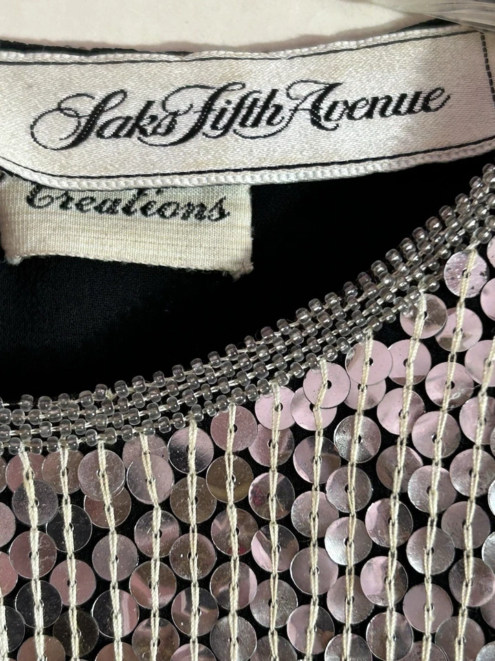 Mujer Saks Fifth Avenue (Judith Ann Creations) Vestido con diadema (talla M) Foto 4 de 4