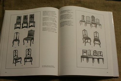Sammlerbuch alte Möbel Boulle-Technik Aufsatzmöbel Stühle Battenberg 1994 - Bild 10 von 10