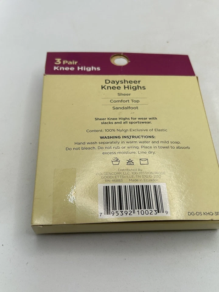 Pantimedias Bobbie Brooks bronceadas 3 paquetes con 2 en cada paquete día transparente talla queen Foto 2 de 3
