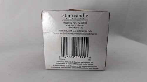Betty Crocker Discontinued Pumpkin Pie Sugar Cookies Scented Candle - Picture 7 of 8