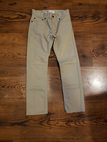 Levi's 511 Youth Slim 12 Reg Khaki - Picture 1 of 5
