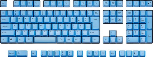 Realforce R3/R3S Tastatur kompatible Farbtastaturkappe 129 Taste kein Kana JAPAN NEU - Bild 47 von 57