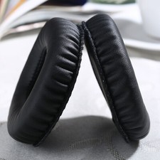 1Pair Black Soft Headphone Ear Pads for Marshall Monitor Over-Ear Stereo Headset