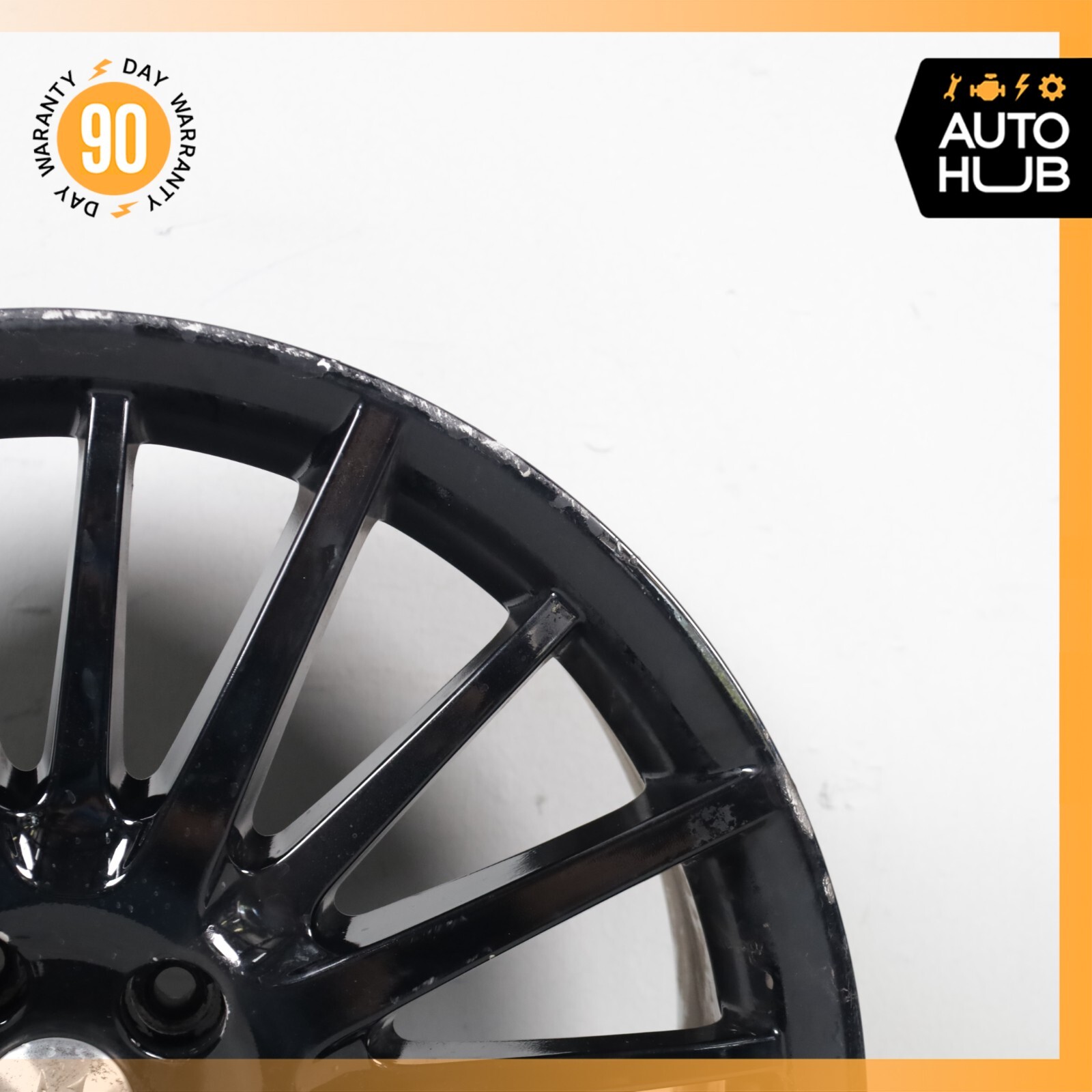 Maserati Quattroporte M139 10.5 x 20 20" Rear Wheel Rim Black 245274 OEM