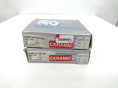 * SNFA VEX55/NS 7CE1 DUL Super Precision Angular Contact Spindle Bearing (2 Pck)