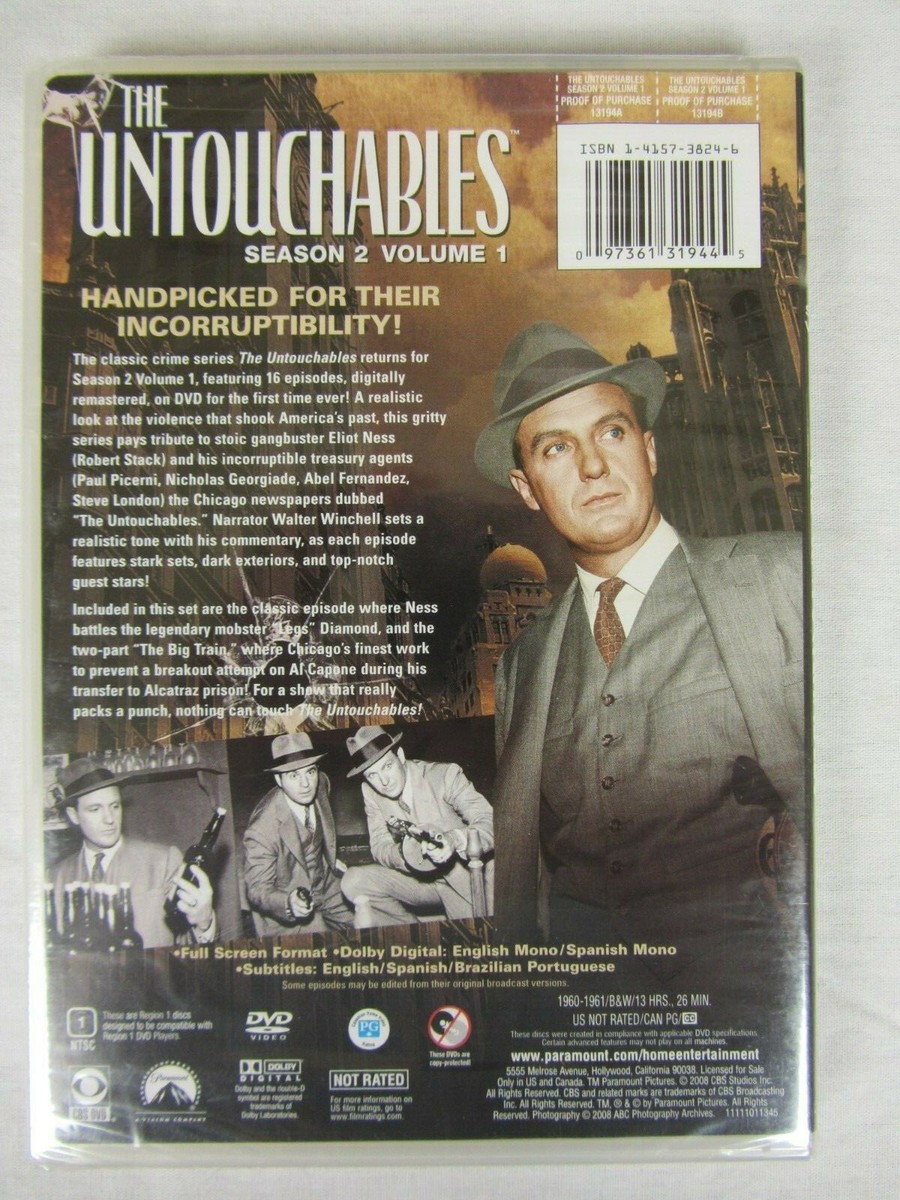 (未使用･未開封品)Untouchables: Season Two V.1/ [DVD] The Untouchables: Season 2 Volume 1 (DVD) New Unopened